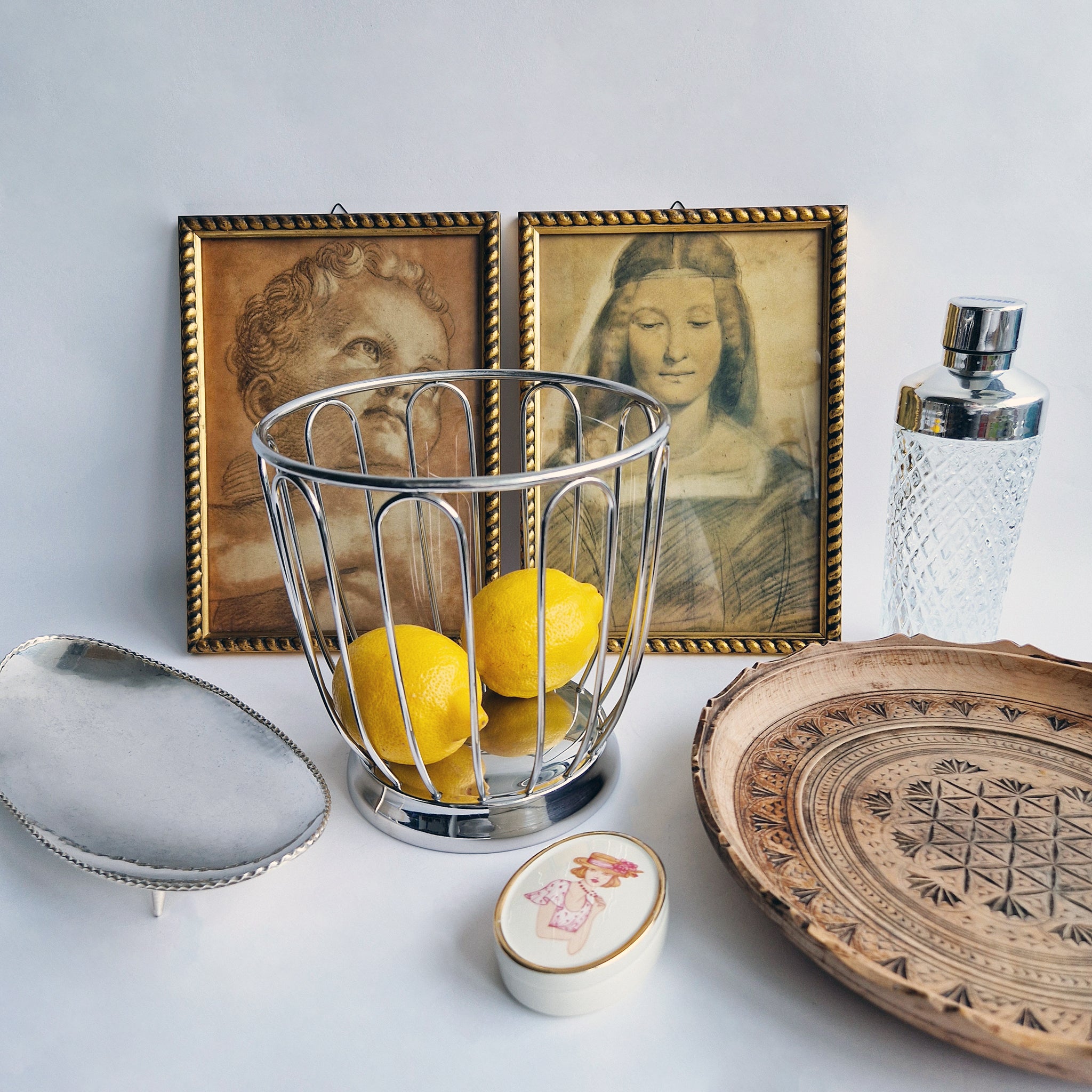1970s Alfra Alessi fruit basket (Model 370)