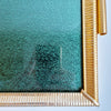 Mid-century Italian green glass tray