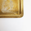 Mid-century brass tray by Gallinaro