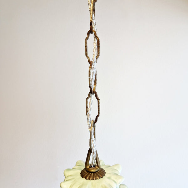 Mid-century Italian ceramic lantern by La Farnesiana