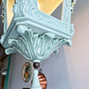 Mid-century Italian ceramic lantern by La Farnesiana