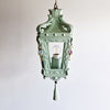 Mid-century Italian ceramic lantern by La Farnesiana