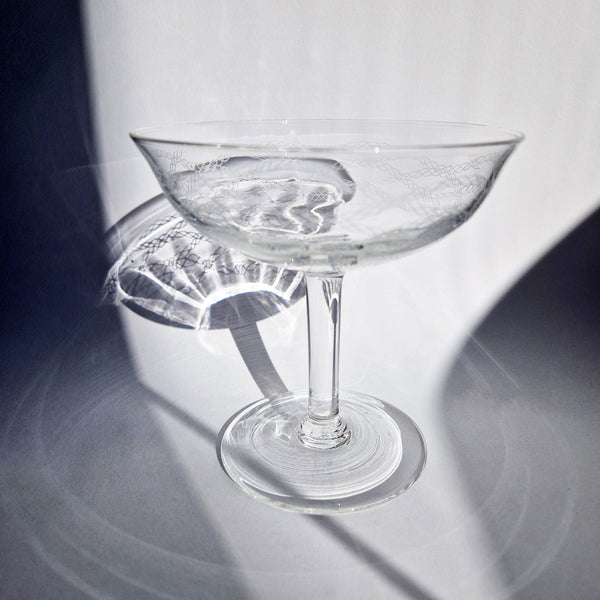 Mid-century Italian champagne coupes (set of 5)
