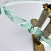 Mid-century Italian metal and glass wall hooks (Sold separately)