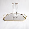 1970s Italian large brass tray by Gottinghen