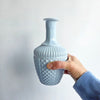 Antique French opaline pale lavender bottle