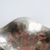 1960s silver-plated 'Olri' scalloped dish by Rino Greggio