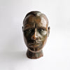 Italian bronzed terracotta head