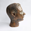 Italian bronzed terracotta head