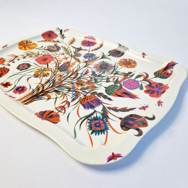 Mid-century melamine tray by R2S Monza