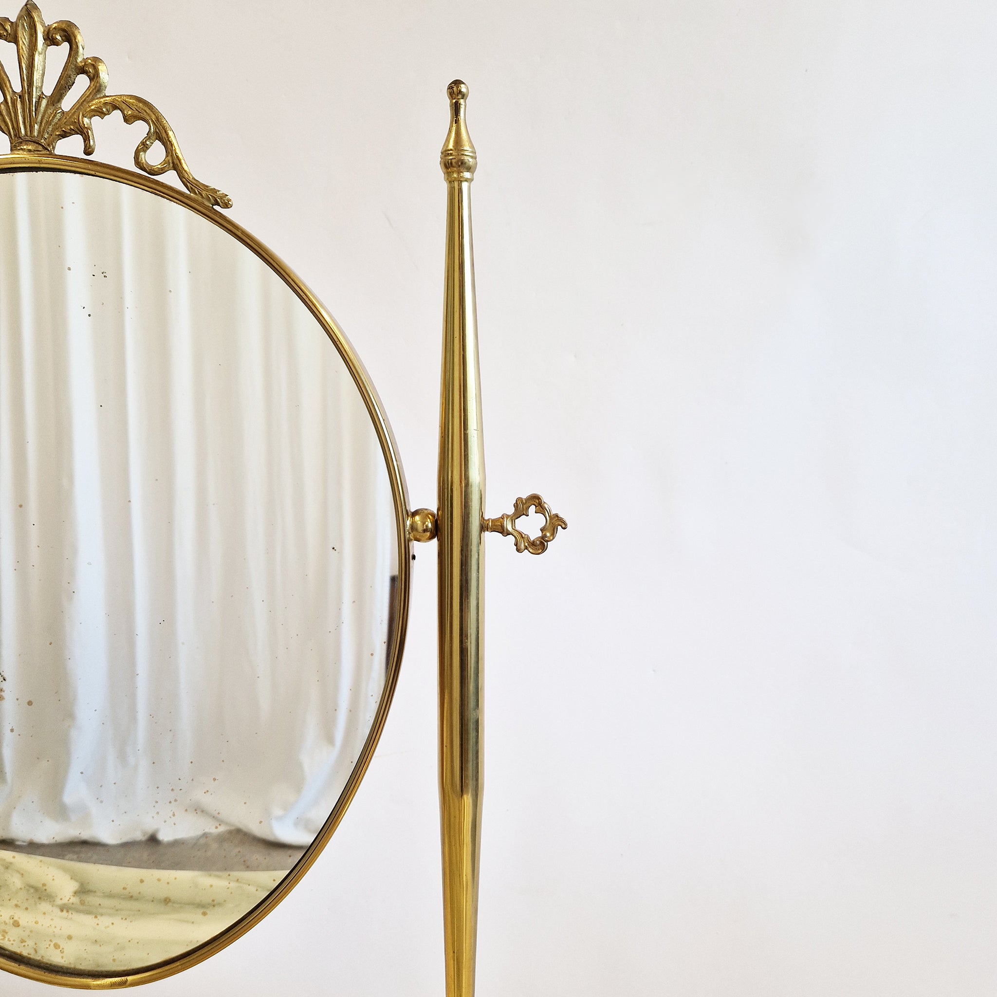 Mid-century Italian vanity dressing table