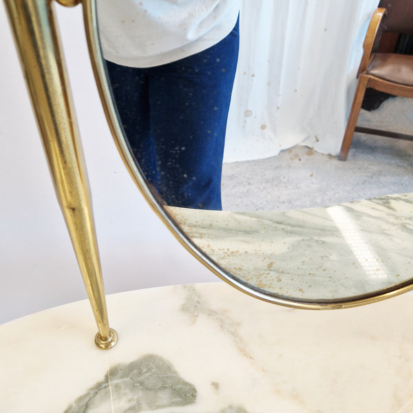 Mid-century Italian vanity dressing table