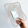 Mid-century Italian wire basket
