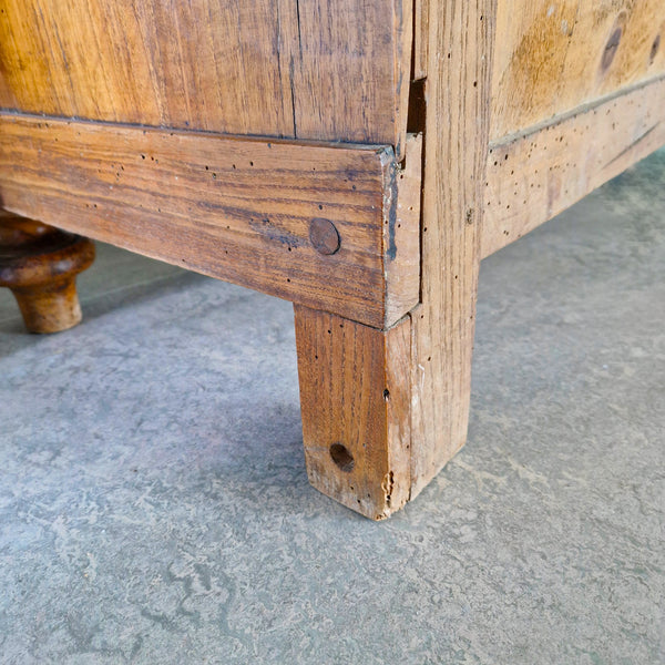 Rustic Italian storage chest