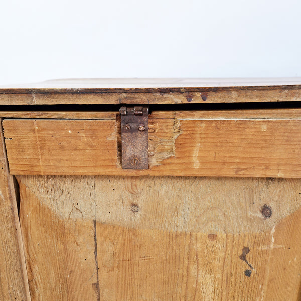 Rustic Italian storage chest