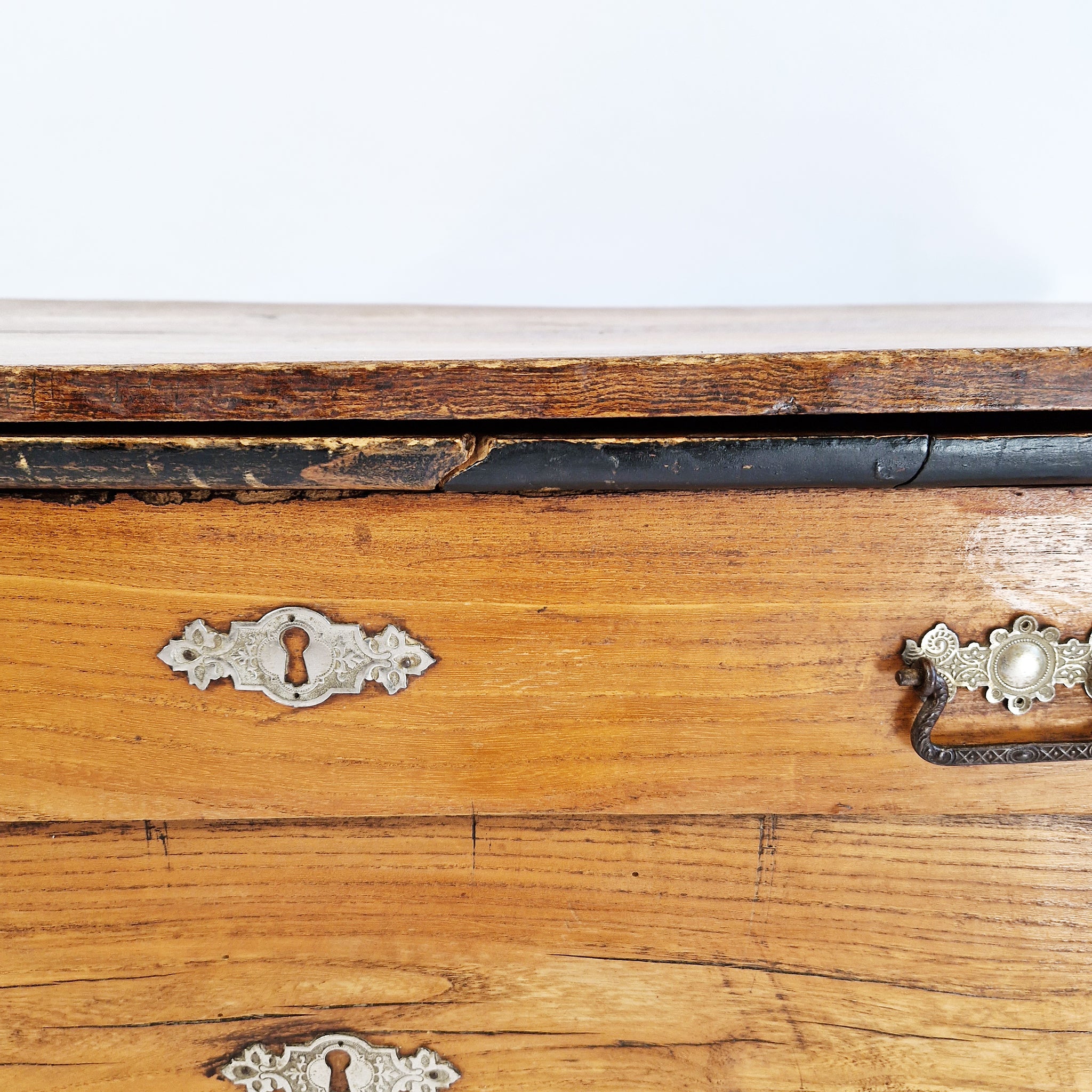 Rustic Italian storage chest