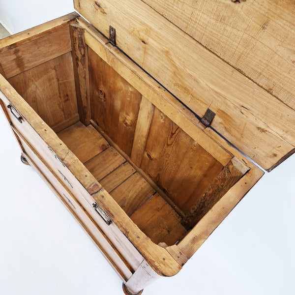Rustic Italian storage chest