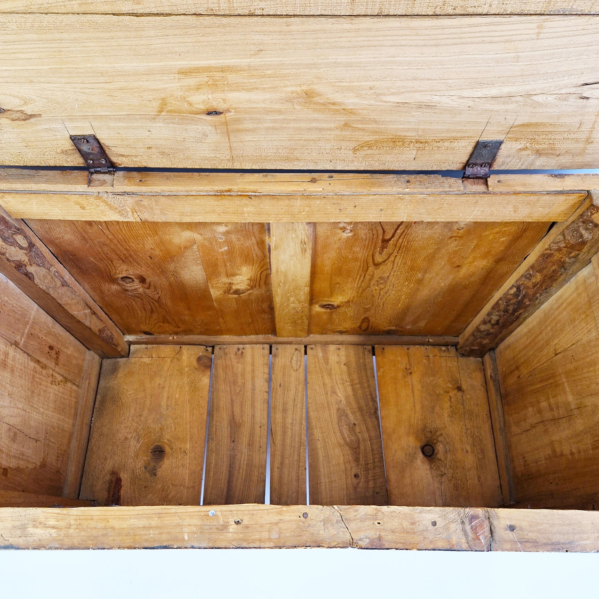 Rustic Italian storage chest