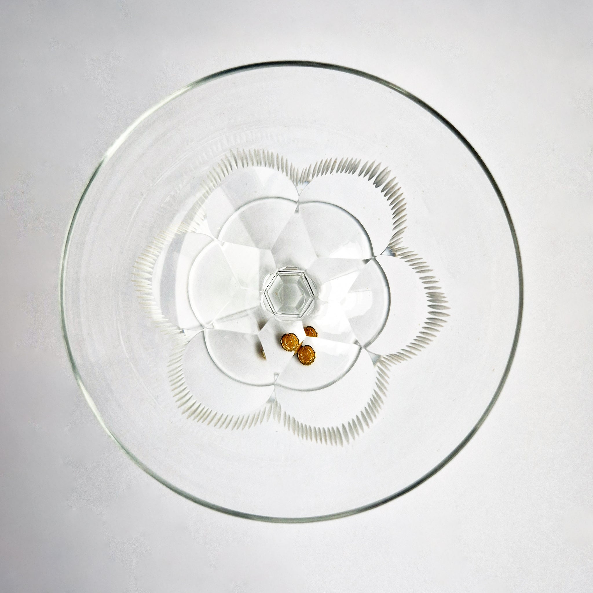 Mid-century Italian champagne glasses