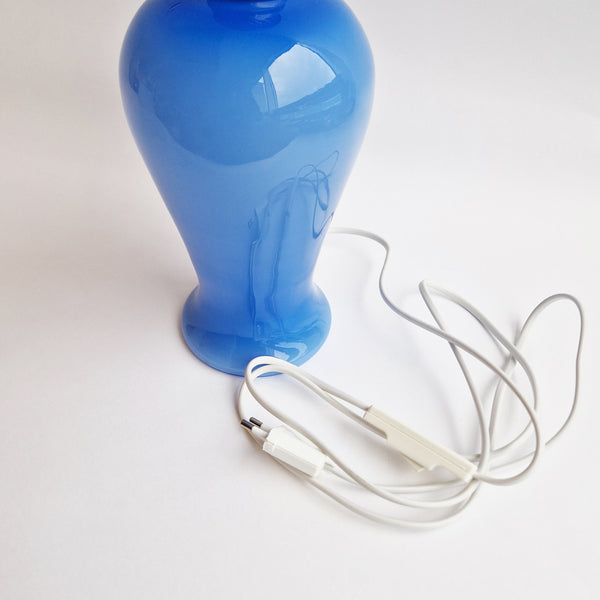 Mid-century Murano glass table lamp by Venini