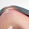 Mid-century Murano triangular bowl