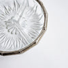 Mid-century glass aperitivo dish