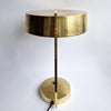 Mid-century large brass table lamp by Stilux Milano attrib.