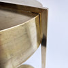 Mid-century large brass table lamp by Stilux Milano attrib.