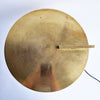Mid-century large brass table lamp by Stilux Milano attrib.