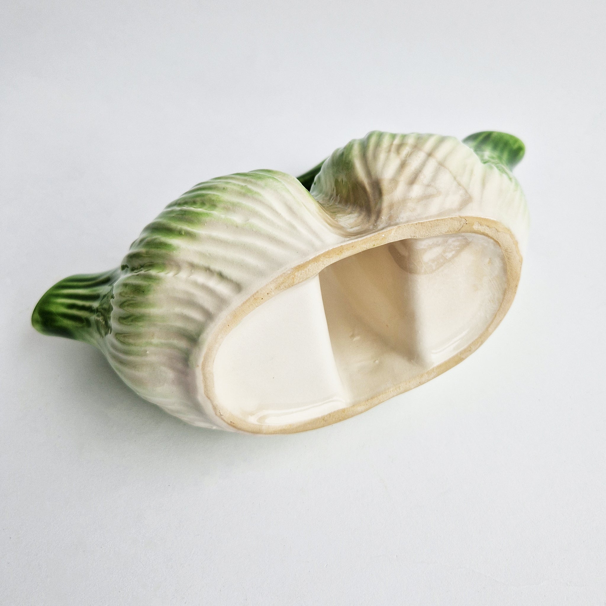 Mid-century ceramic fennel cruet set by Italica Ars