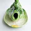 Mid-century ceramic fennel cruet set by Italica Ars