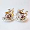 Mid-century coffee cups by R.Capodimonte