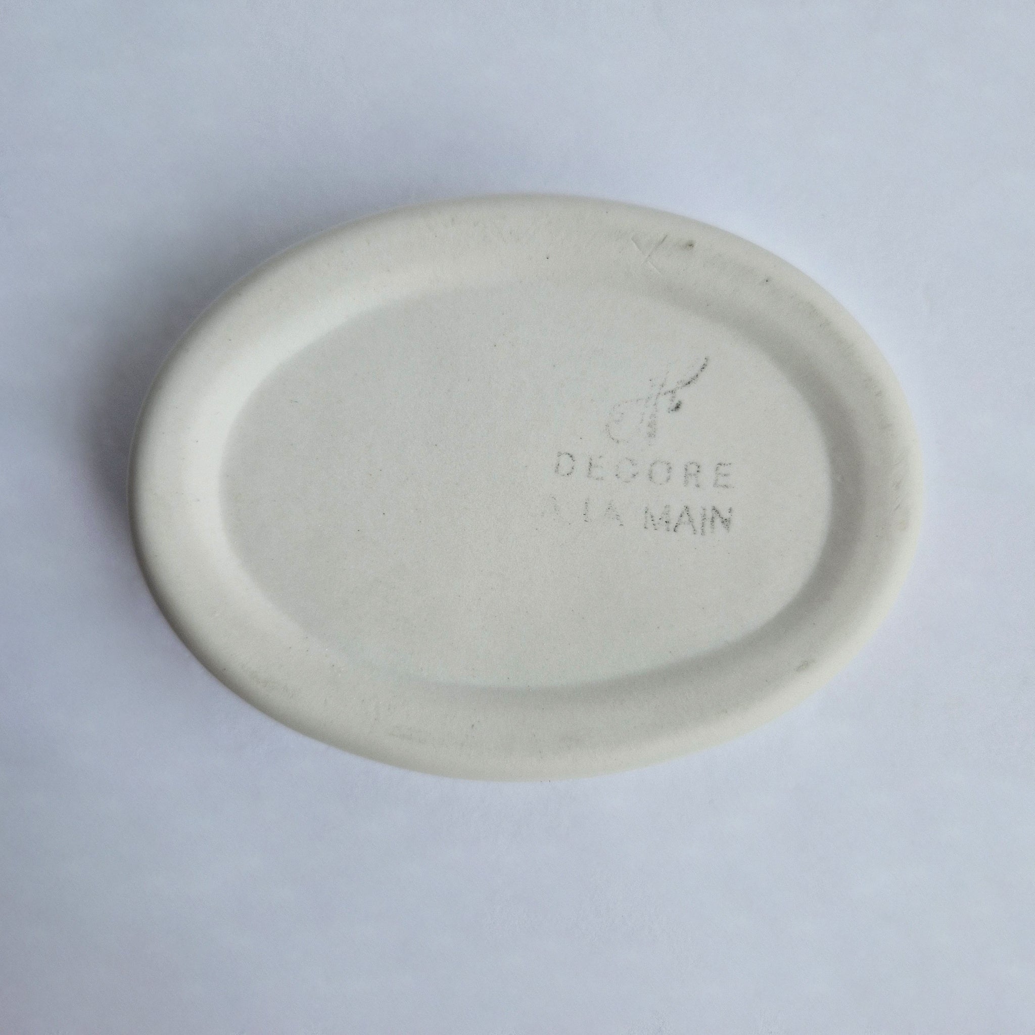 Mid-century porcelain trinket box