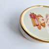 Mid-century porcelain trinket box