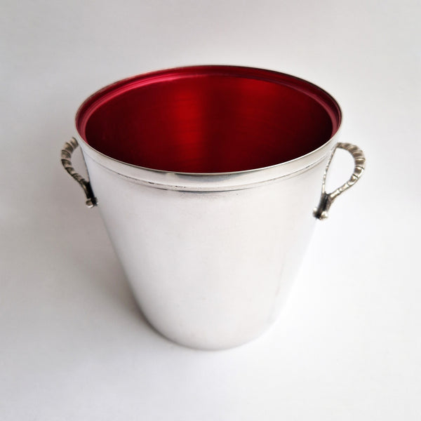 Vintage silver-plated wine cooler by Bossi de Uberti