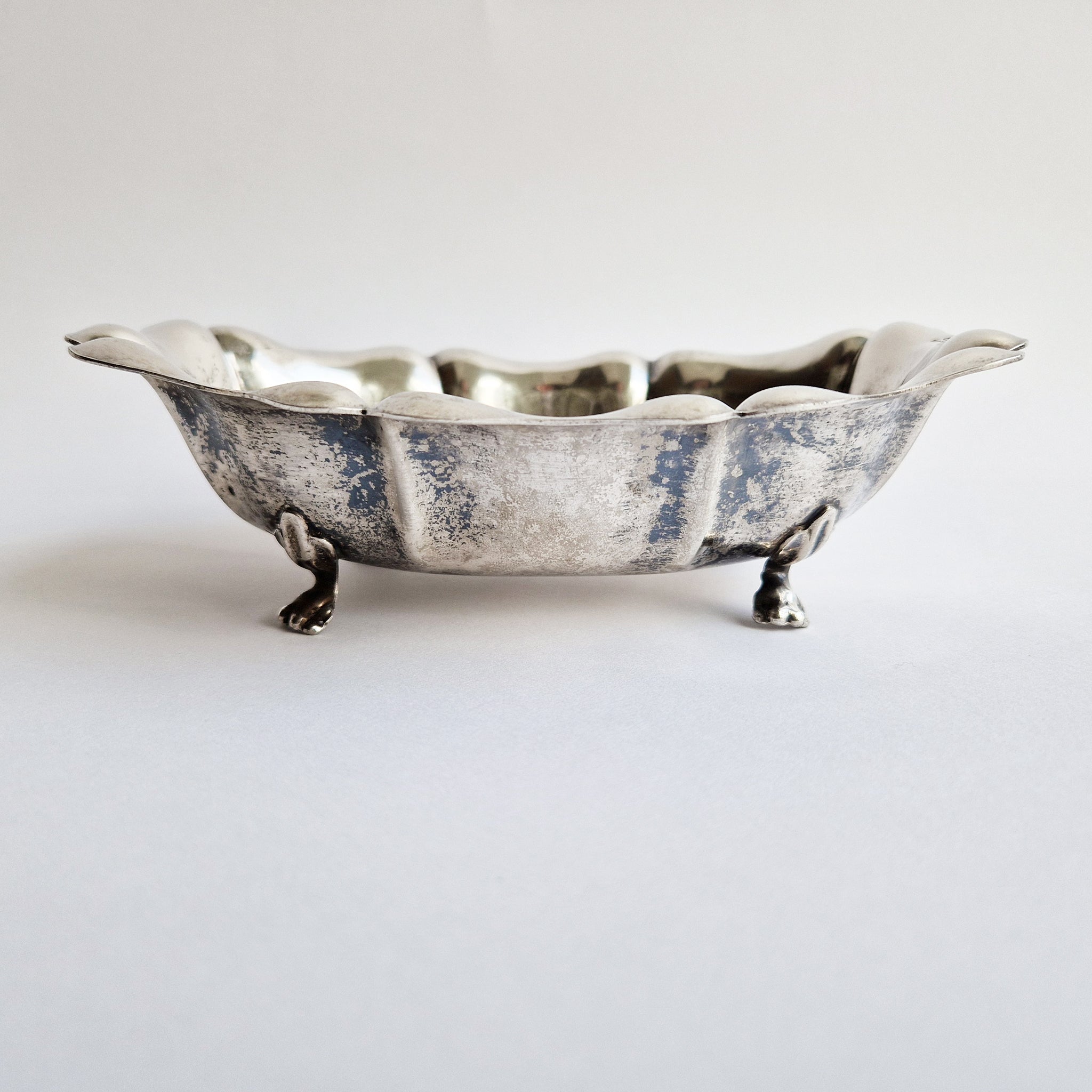 Silver-plated trinket dish by Bora's Italy