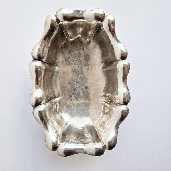 Silver-plated trinket dish by Bora's Italy