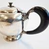 Art Deco style teapot in Alpaca silver