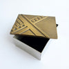 1970s Italian bronze trinket box