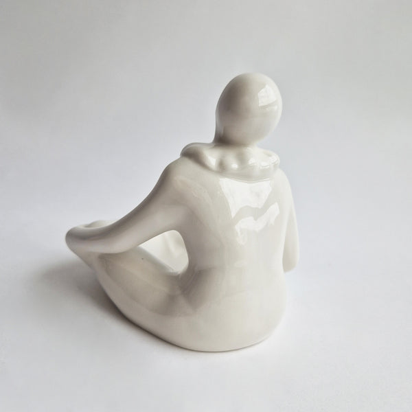 Pre-loved ceramic Pierrot dish by Imolarte