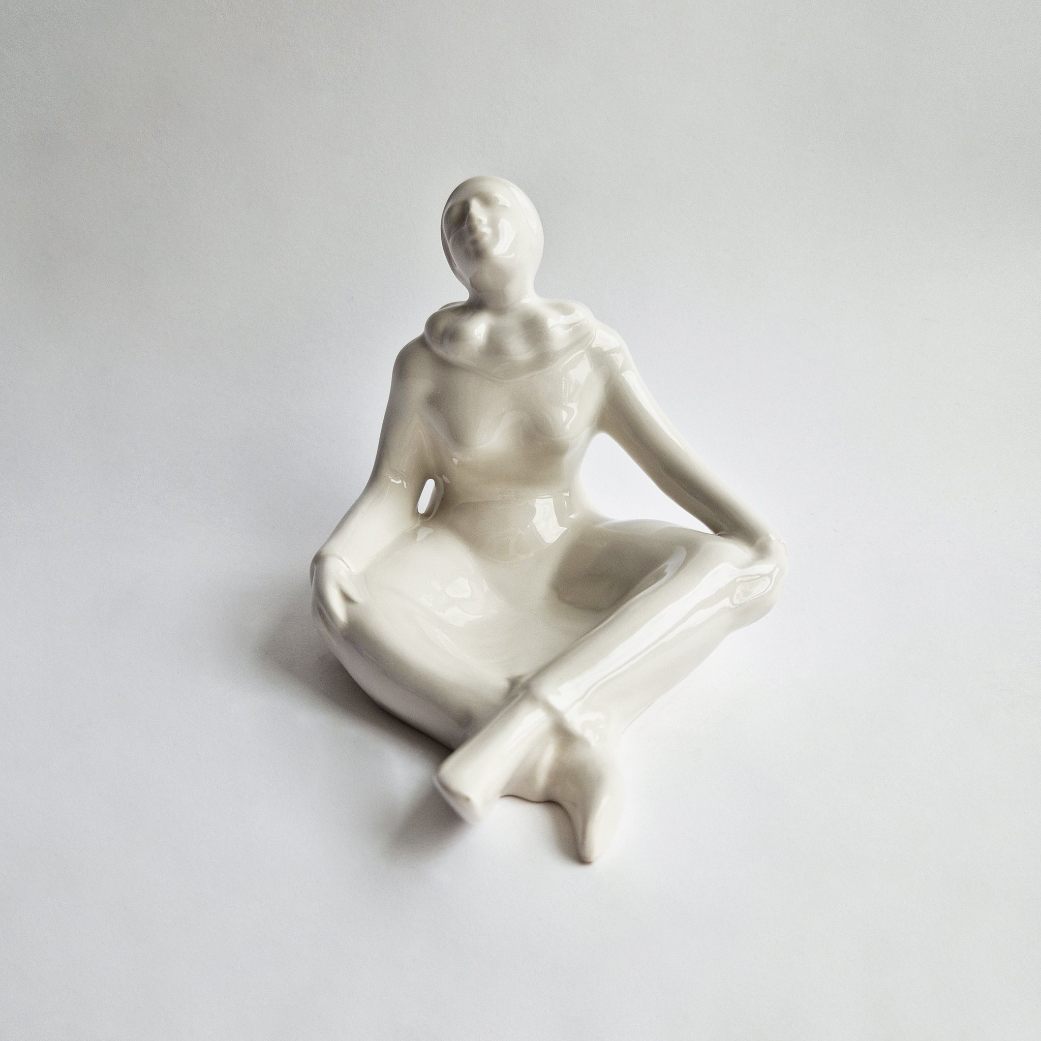 Pre-loved ceramic Pierrot dish by Imolarte