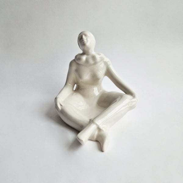 Pre-loved ceramic Pierrot dish by Imolarte