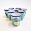 Pre-loved Italian ceramic cups (set of 4)