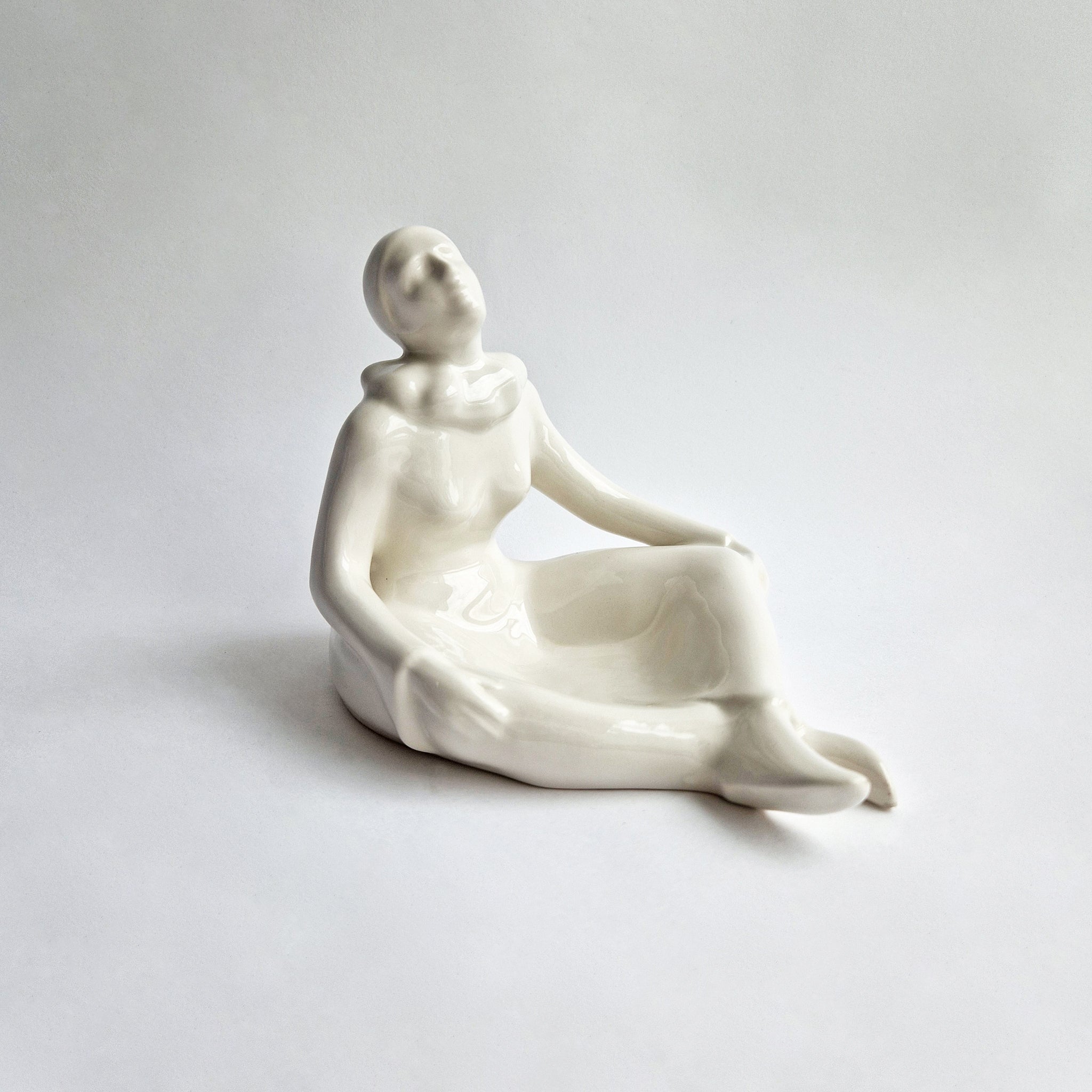 Pre-loved ceramic Pierrot dish by Imolarte