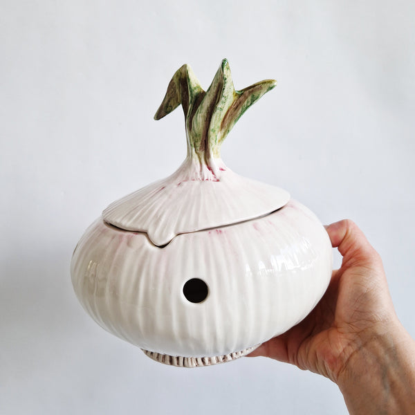 Pre-loved Italian onion pot