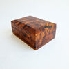 Pre-loved burlwood trinket box