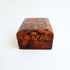 Pre-loved burlwood trinket box