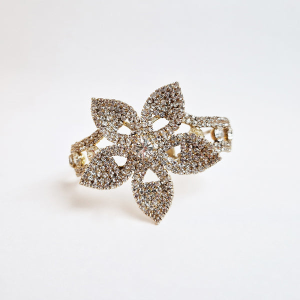 Pre-loved Italian rhinestone bracelet