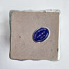 Pre-loved Italian silvered ceramic trinket box