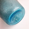 Vintage scavo glass amphora vase